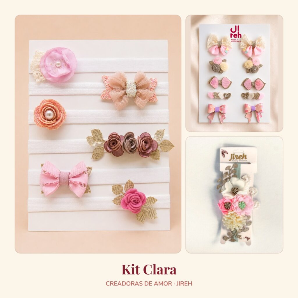 Kit Clara – Rosado