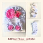 Kit Primer Abrazo – Set Glitter Blanco
