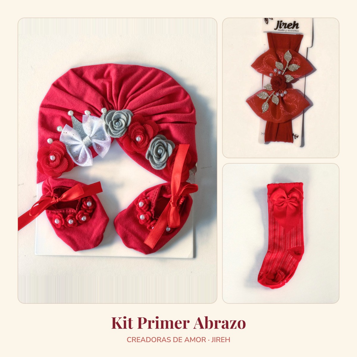 Kit Primer Abrazo – Rojo