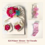 Kit Primer Abrazo – Set Tocado Fucsia