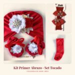 Kit Primer Abrazo – Set Tocado Rojo