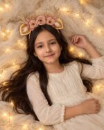 Balaca Venado Oro Rosa · Navidad Mágica