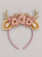 Balaca Venado Oro Rosa · Navidad Mágica